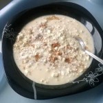 Cottage cheese with cinnamon