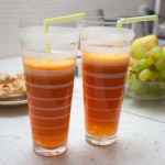 Carrot and apple juice helps to lose weight really fast