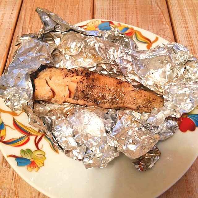Baked fish for losing weight