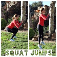 Few squats and jumps a day will help keep your figure in shape