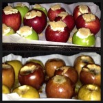 Tasty baked apples