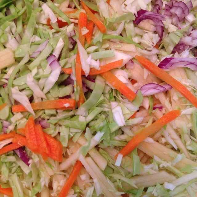 Vegetable salad for teens