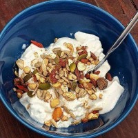 Nuts and seeds at breakfast during GOMBS diet