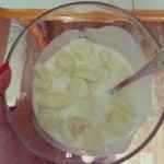 Kefir with apples for weight loss