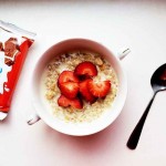 Porridge with berries
