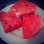 Watermelon helps to lose water weight fast